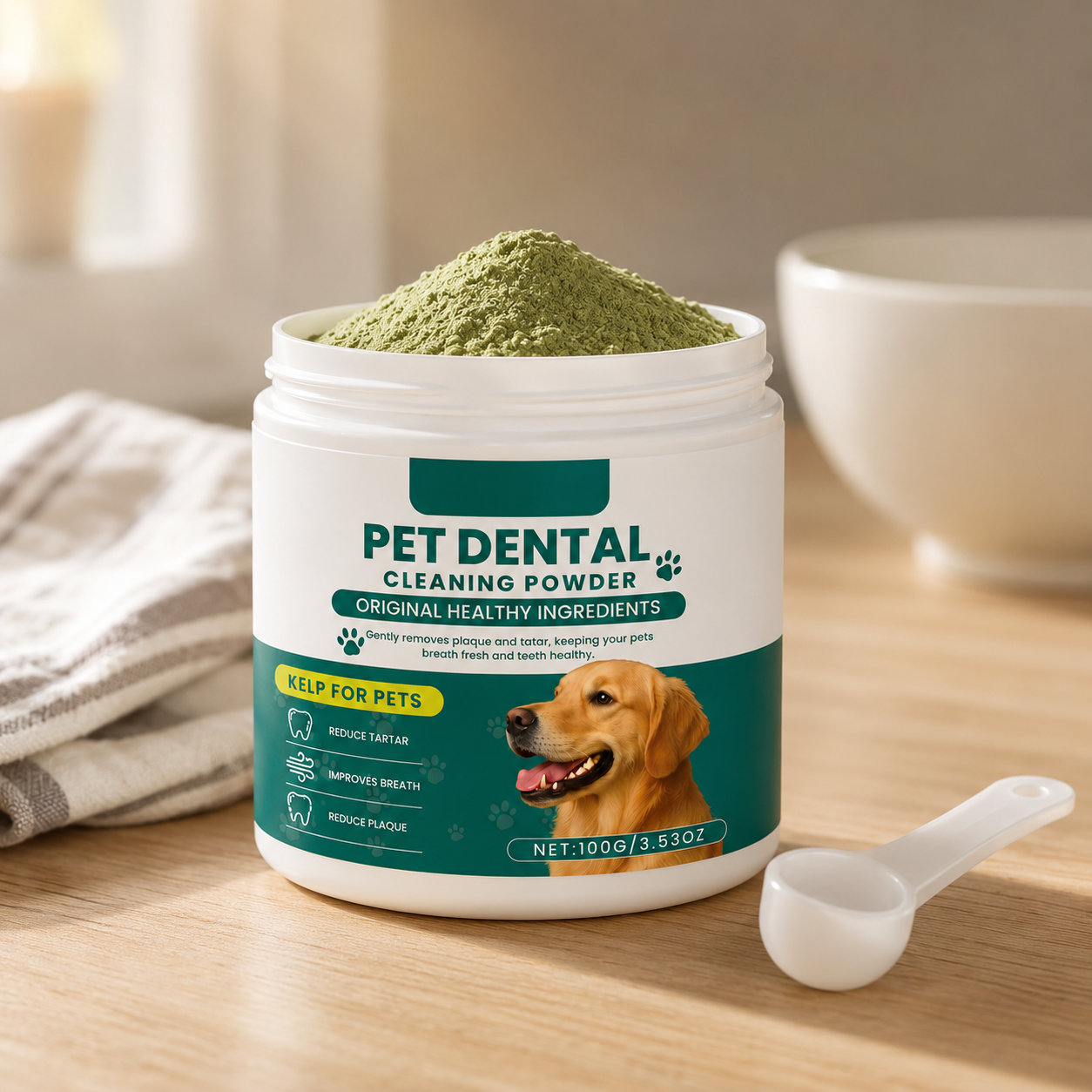 Pet Dental Cleaning Powder